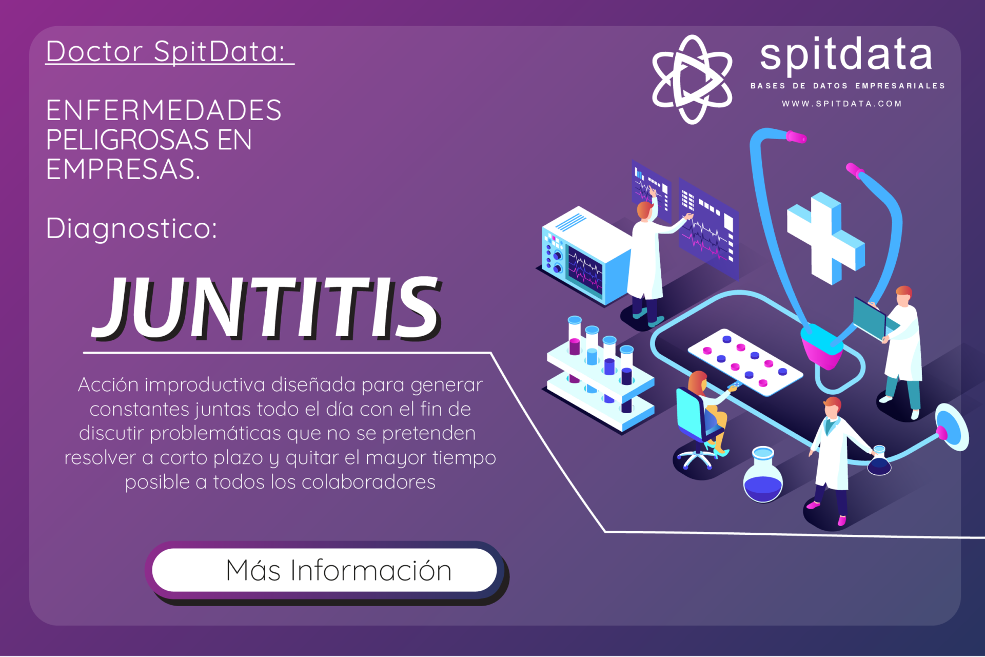 Juntitis aguda en las empresas / SpitData Base de datos empresariales